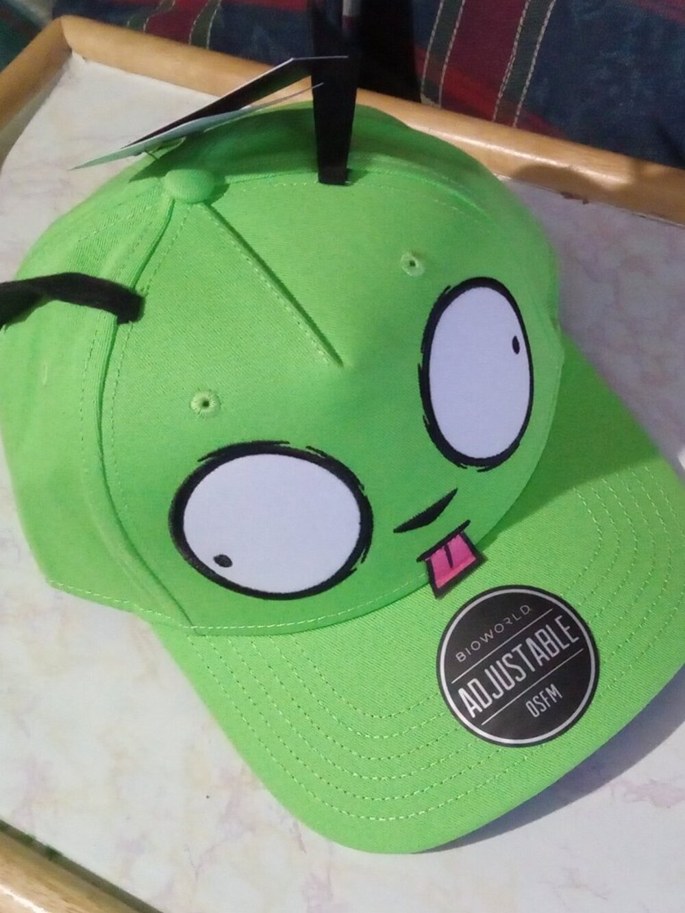 NEW GIR 3D Snapback Hat Invader Zim Baseball Cap